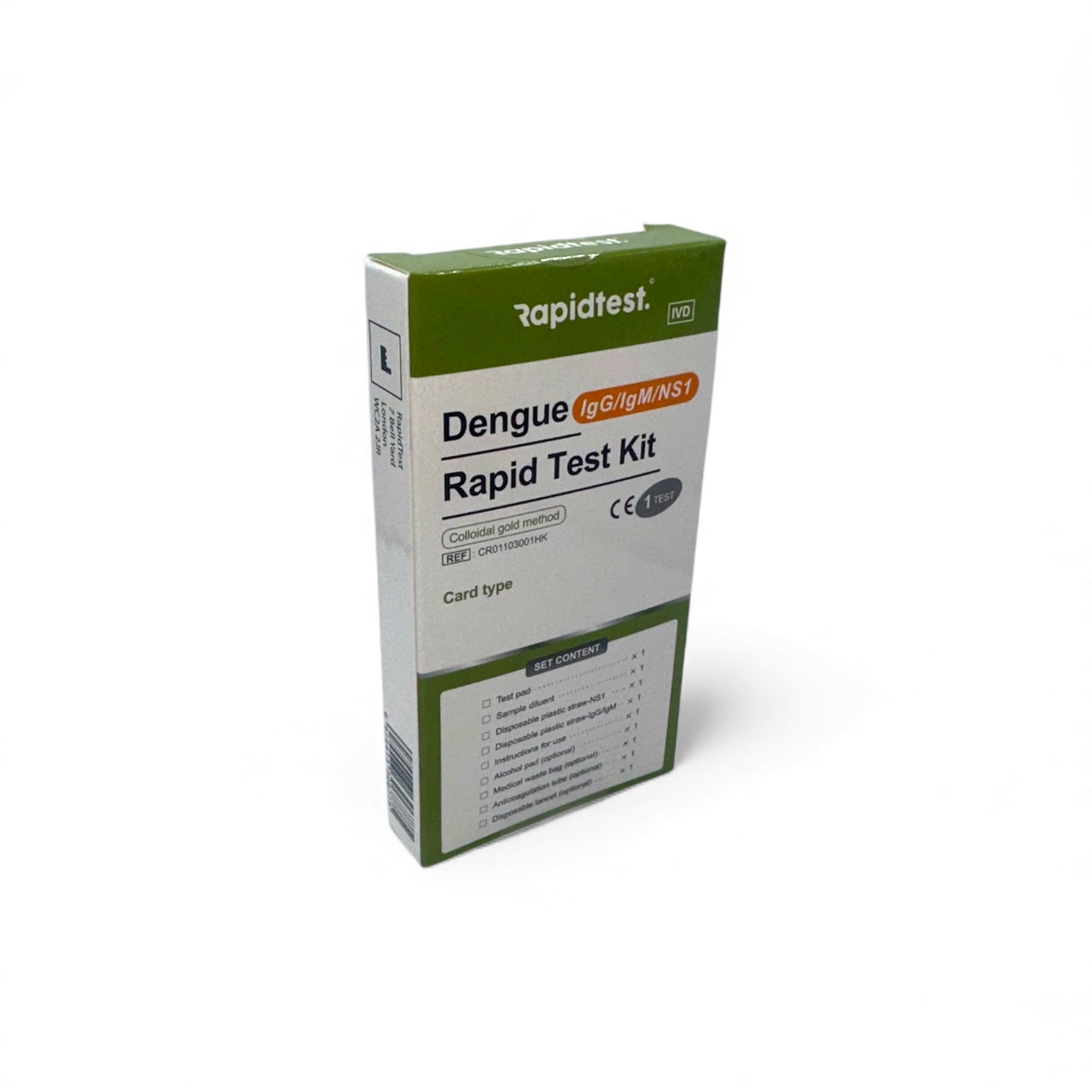 Dengue Fever Rapid Test Kit – Fast, Accurate At-Home Screening in 15 Minutes