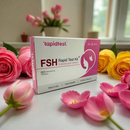 Test rapide du taux d'hormone FSH – Résultats rapides à domicile en 10 minutes