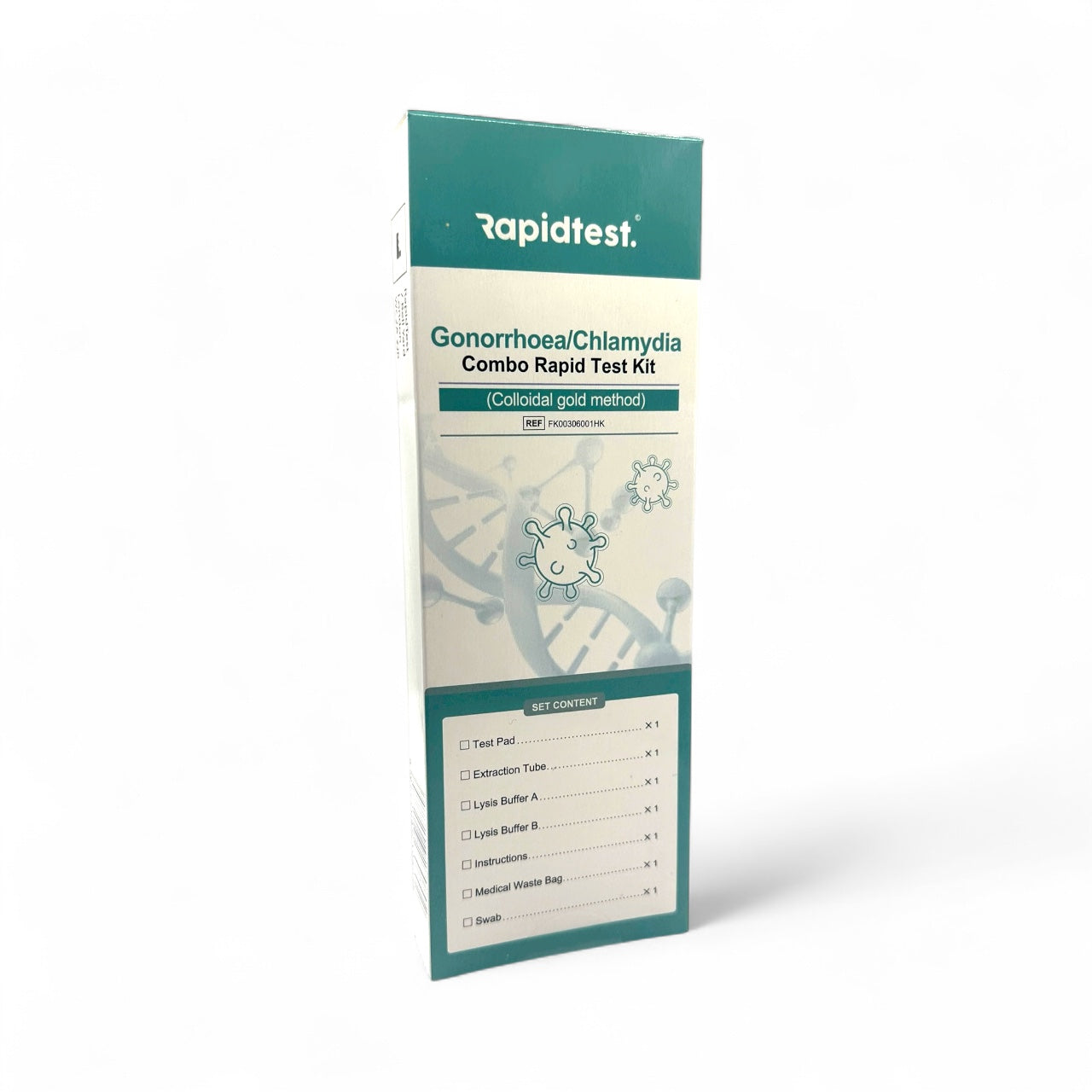 4-in-1 STI Selbsttest für Zuhause – Chlamydien, Gonorrhoe, Syphilis & HIV