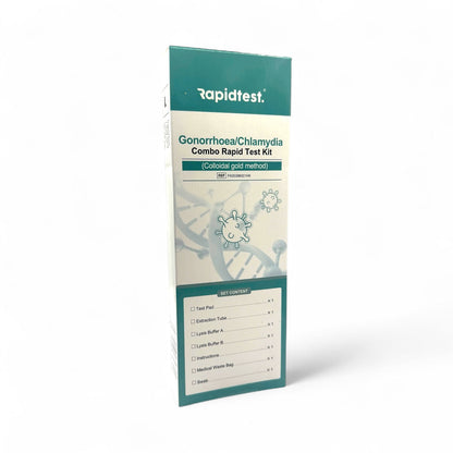 4-in-1 STI Selbsttest für Zuhause – Chlamydien, Gonorrhoe, Syphilis & HIV
