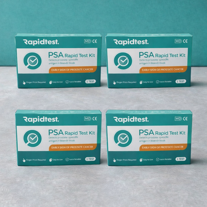 Kits de test PSA et FOB pour hommes à domicile - Résultats en 15 minutes, sans laboratoire ni rendez-vous.