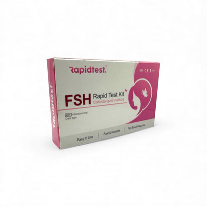 Test rapide du taux d'hormone FSH – Résultats rapides à domicile en 10 minutes