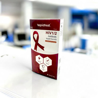 4-in-1 STI Selbsttest für Zuhause – Chlamydien, Gonorrhoe, Syphilis & HIV