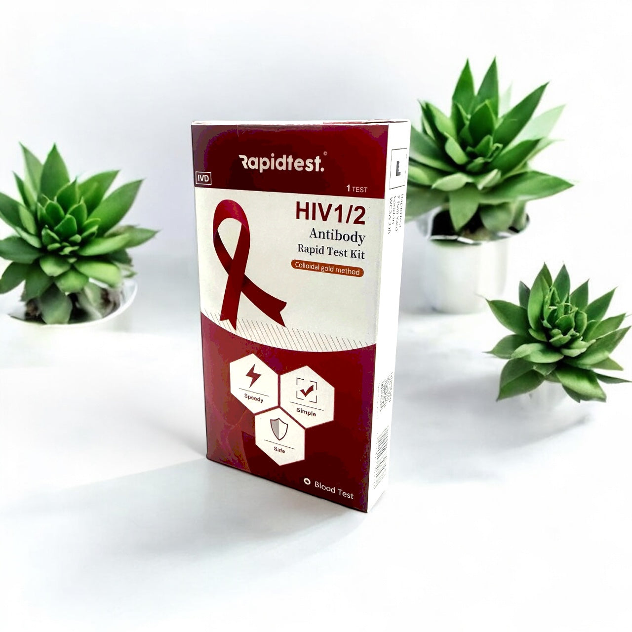 4-in-1 STI Selbsttest für Zuhause – Chlamydien, Gonorrhoe, Syphilis & HIV