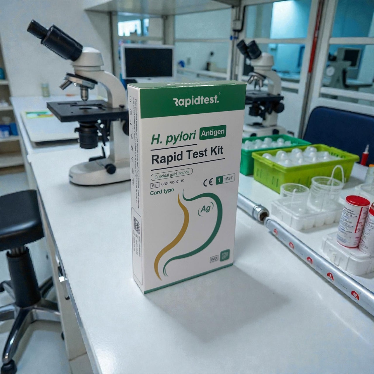 H. pylori Schnelltest – Schnelles Screening für zu Hause zur Erkennung von Magengeschwüren und Verdauungsbeschwerden