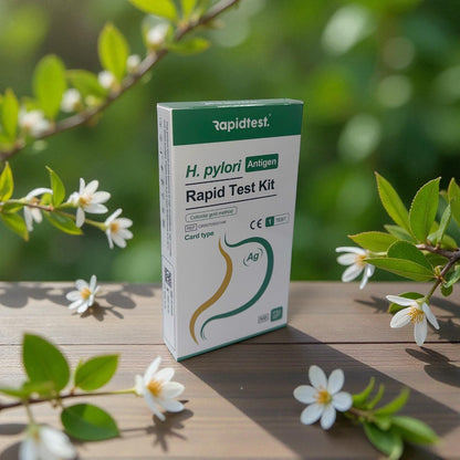 H. pylori Schnelltest – Schnelles Screening für zu Hause zur Erkennung von Magengeschwüren und Verdauungsbeschwerden