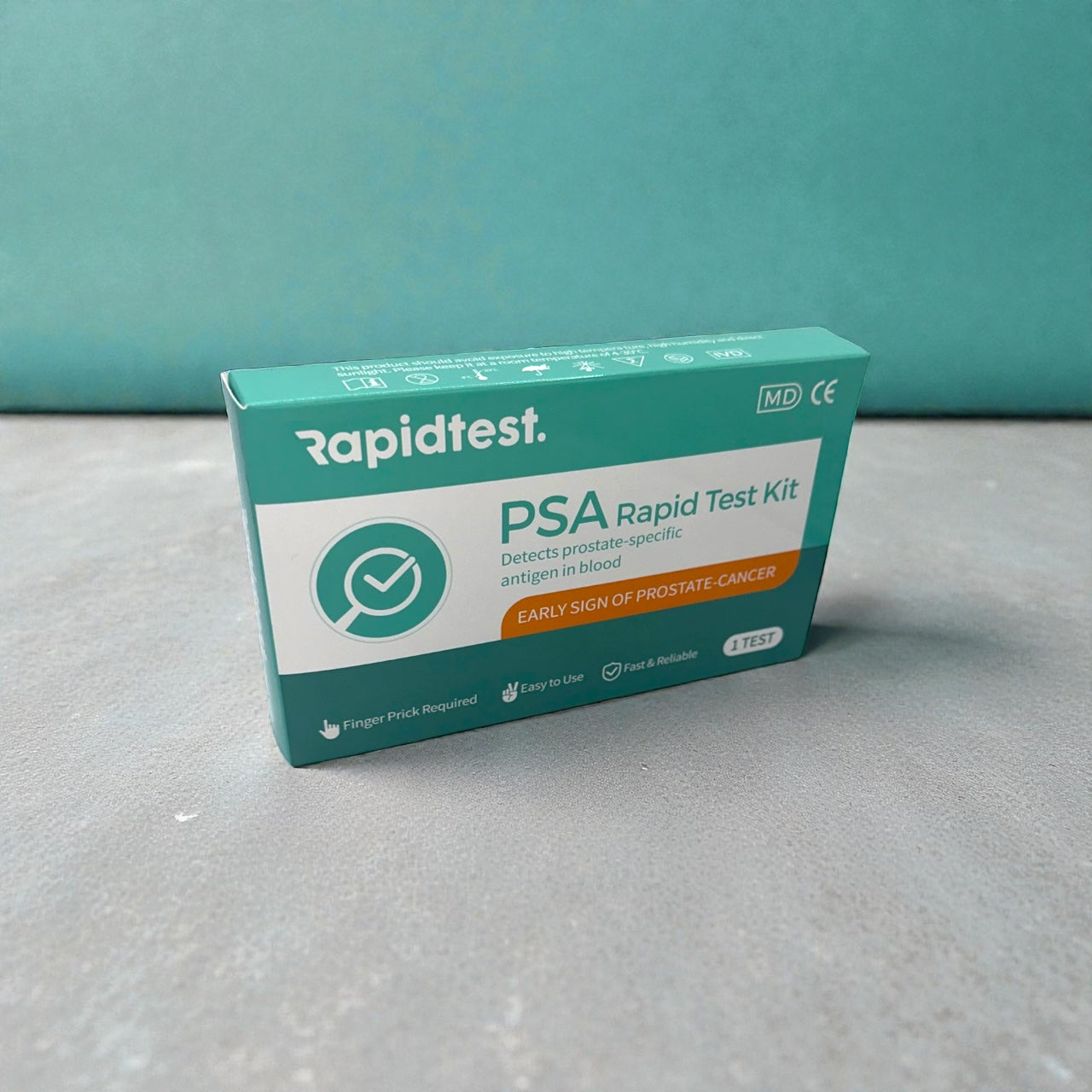 PSA RapidTest: Results at home in 10 Minutes for Early Prostate Cancer Detection. 98.79% Accurate