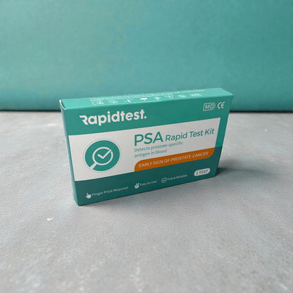 PSA RapidTest: Results at home in 10 Minutes for Early Prostate Cancer Detection. 98.79% Accurate