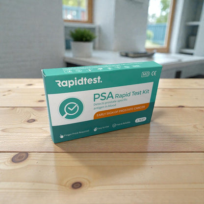PSA RapidTest: Results at home in 10 Minutes for Early Prostate Cancer Detection. 98.79% Accurate