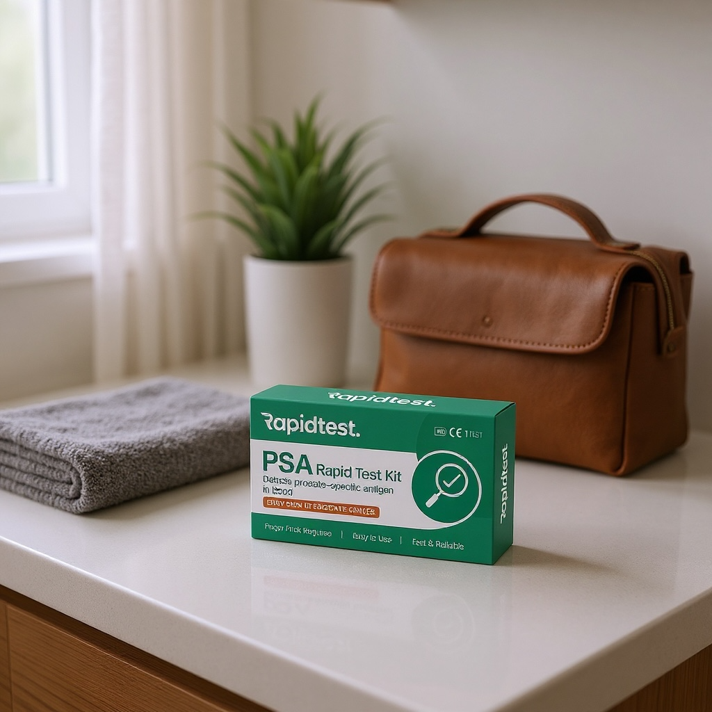 Men's 35+ Full Health MOT Bundle - Results at home in 10 Minutes for Early Prostate Cancer, Bowel Health Screening, Stomach Ulcers & Digestive Health. 98.79% Accurate