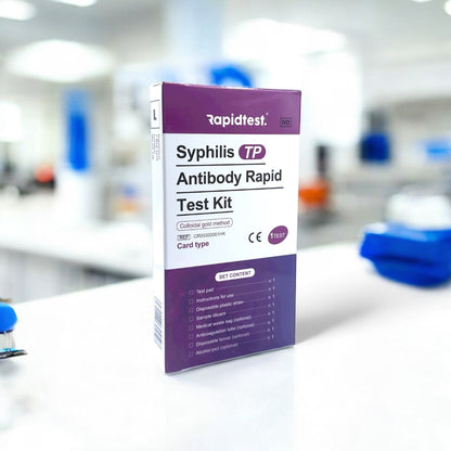 4-in-1 STI Selbsttest für Zuhause – Chlamydien, Gonorrhoe, Syphilis & HIV