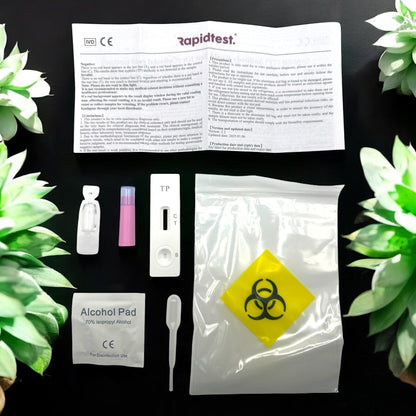 4-in-1 STI Selbsttest für Zuhause – Chlamydien, Gonorrhoe, Syphilis & HIV