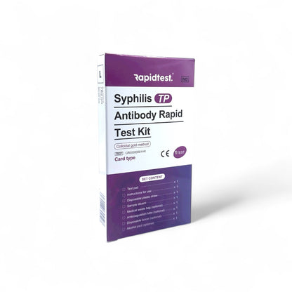 4-in-1 STI Selbsttest für Zuhause – Chlamydien, Gonorrhoe, Syphilis & HIV